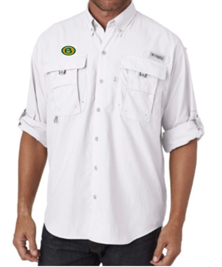 Saints columbia fishing shirt outlet